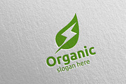 Fast Natural and Organic Logo 11