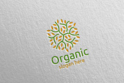 Natural and Organic Logo design 13