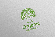 Natural and Organic Logo design 16