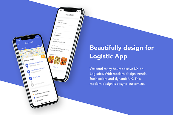 TruckGo - Logistics Mobile App in App Templates - product preview 2