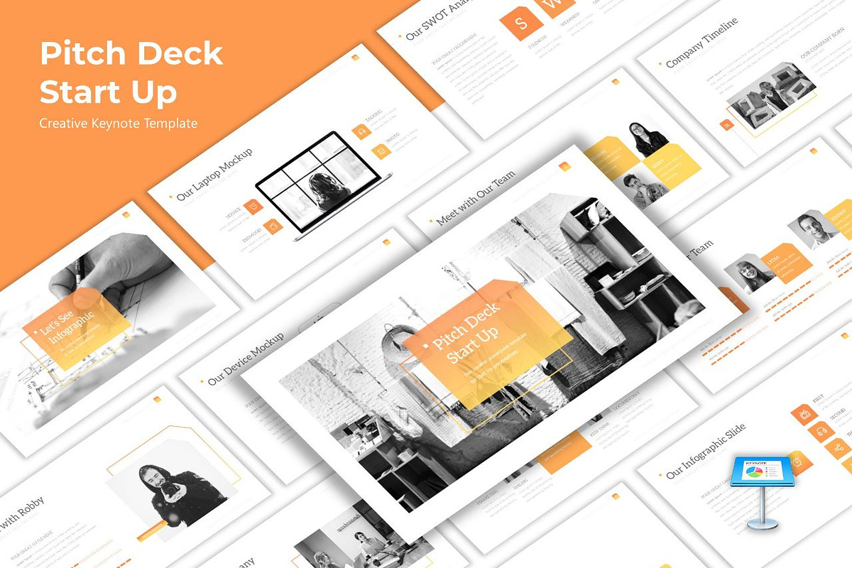 Pitchdeck - Keynote Template in Keynote Templates - product preview 8