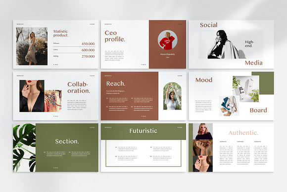 ALENIA - Media Kit Powerpoint in PowerPoint Templates - product preview 7