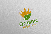King Natural and Organic Logo 18
