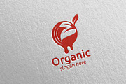 Water Natural and Organic Logo 19