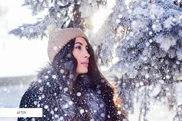 Winter Dreams Actions for Photoshop in Add-Ons - product preview 1