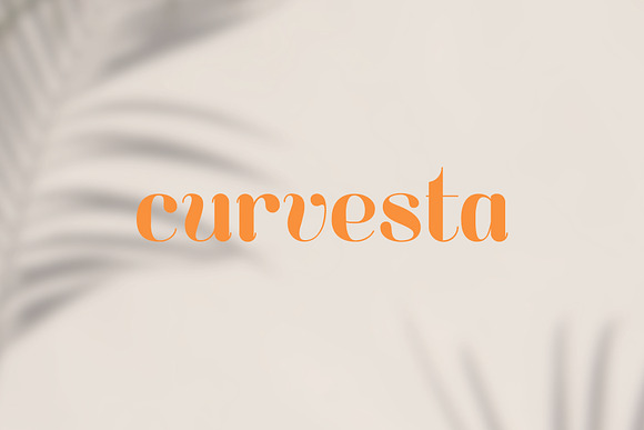 Curvesta – Display Font in Display Fonts - product preview 5