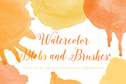 Watercolor Photoshop Brushes Hi Res