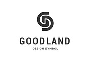 G D Letter Logo GD Monogram Classic