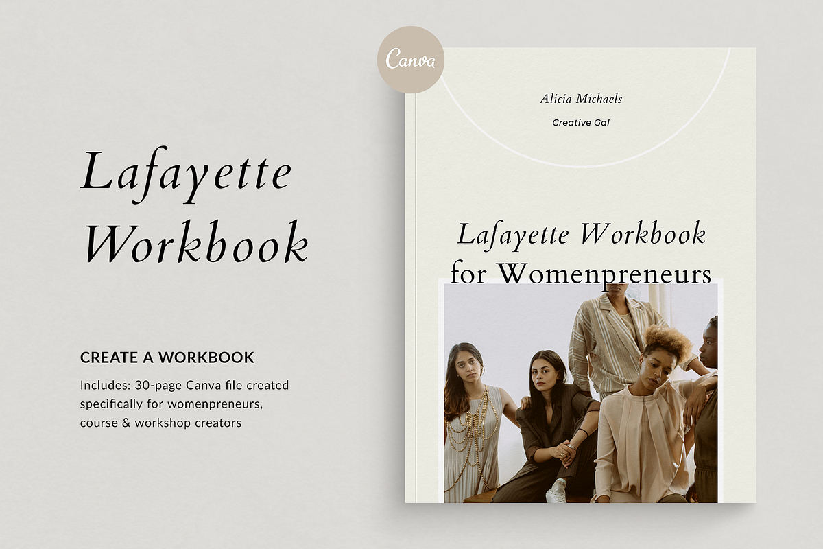 Course Creator Workbook | Lafayette in Magazine Templates - product preview 8