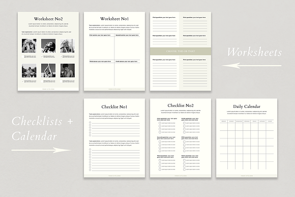 Course Creator Workbook | Lafayette in Magazine Templates - product preview 1