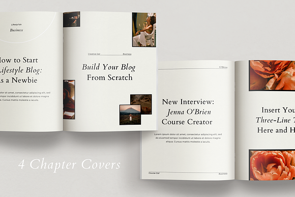 Course Creator Workbook | Lafayette in Magazine Templates - product preview 3