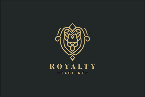 Luxury Lion Head Logo in Logo Templates - product preview 1