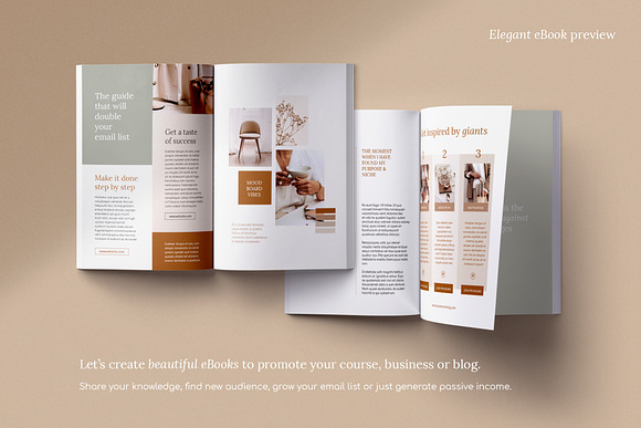 eBook duopack / CANVA, INDD in Magazine Templates - product preview 9