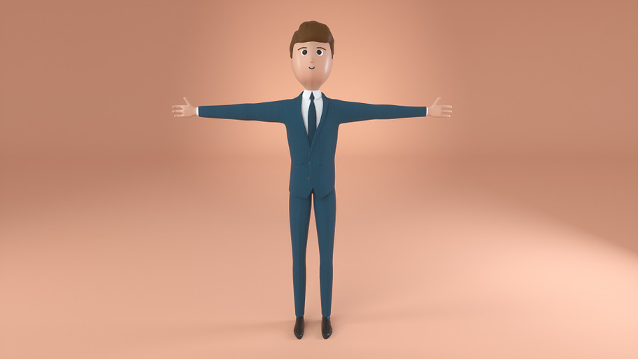Man in Suit Character in People - product preview 5