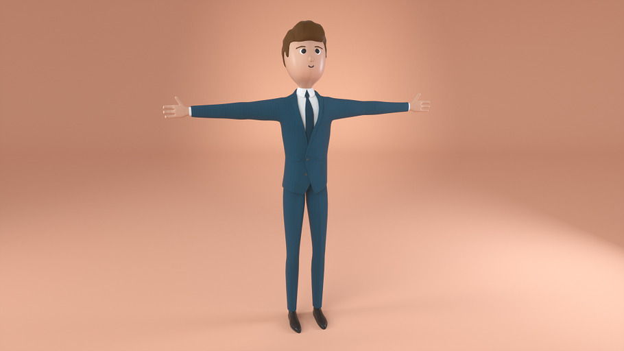 Man in Suit Character in People - product preview 6