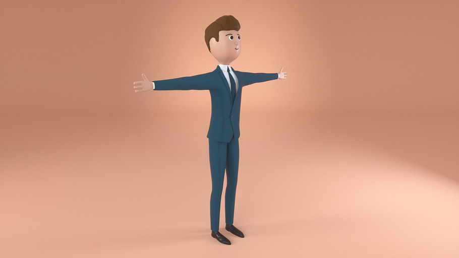 Man in Suit Character in People - product preview 10