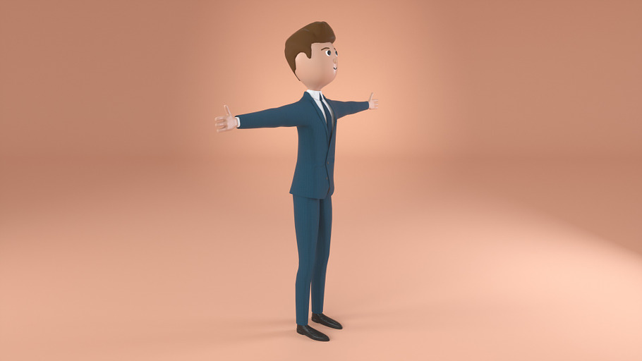 Man in Suit Character in People - product preview 12