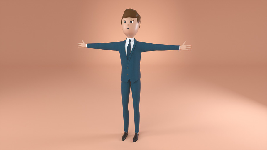 Man in Suit Character in People - product preview 28