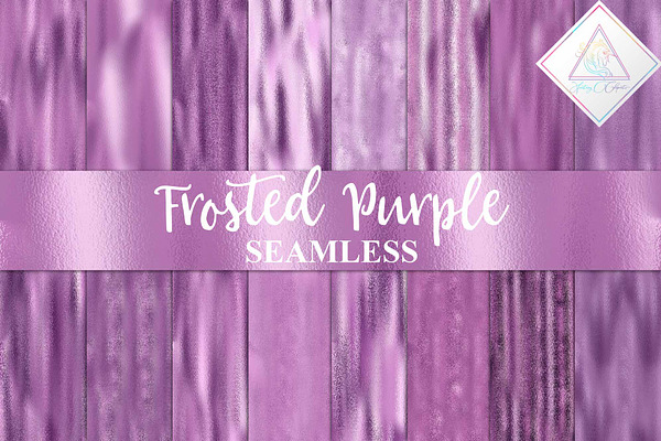 Frosted Purple Digital Paper