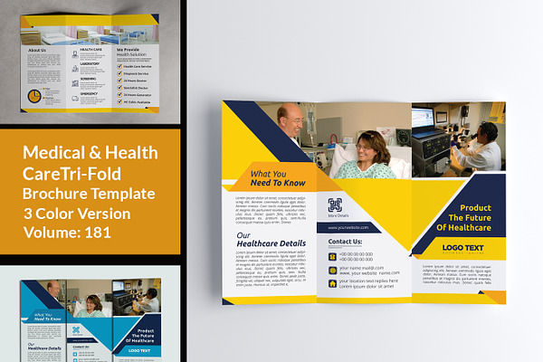 Health Campaign trifold brochure