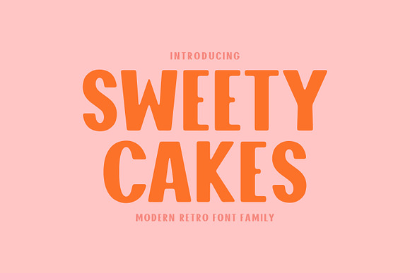 Sweety Cakes Font Family in Display Fonts - product preview 10