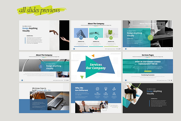 Bee-Type Corporate PowerPoint in PowerPoint Templates - product preview 7