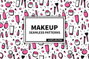 Makeup & Cosmetics Seamless Patterns