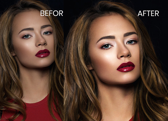 Skin Retouch Photoshop Action in Add-Ons - product preview 2