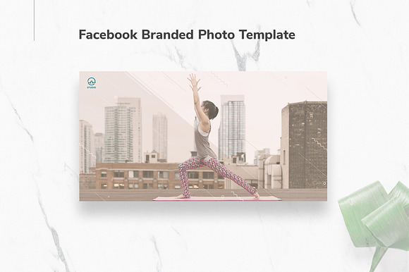 Yoga Instructor Facebook Materials in Facebook Templates - product preview 4