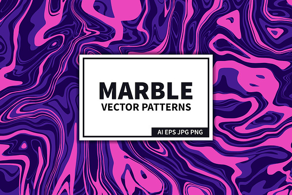Marble Vector Patterns In Violet