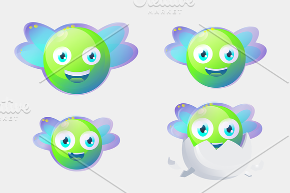 Baby Monsters SVG Bundle in Illustrations - product preview 1