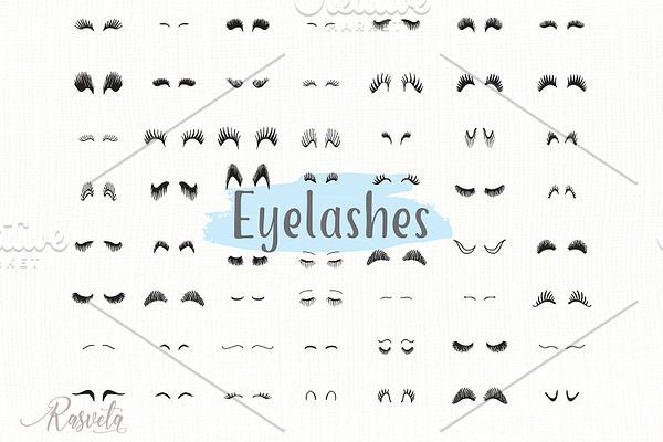 Eyelashes Clipart