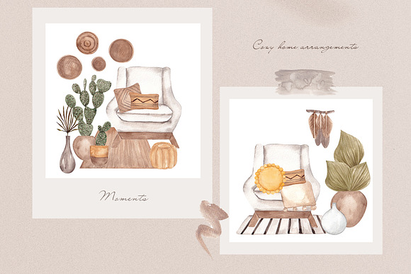 Summer mood. Aesthetic collection in Illustrations - product preview 8