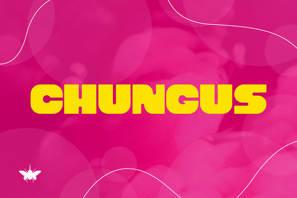 Chungus - Thick Display Font in Sans-Serif Fonts - product preview 8