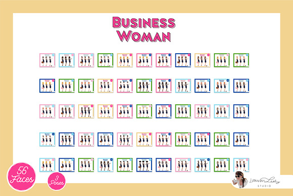Business Woman | Vector Bundle in Illustrations - product preview 3