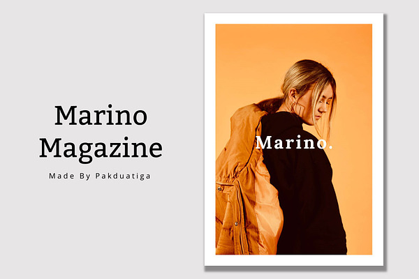 Marino Magazine Template