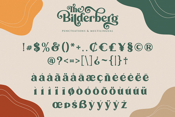 Bilderberg | Luxury Bold Serif in Serif Fonts - product preview 16