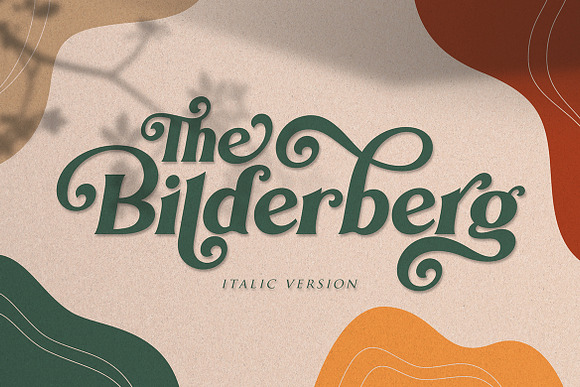 Bilderberg | Luxury Bold Serif in Serif Fonts - product preview 21