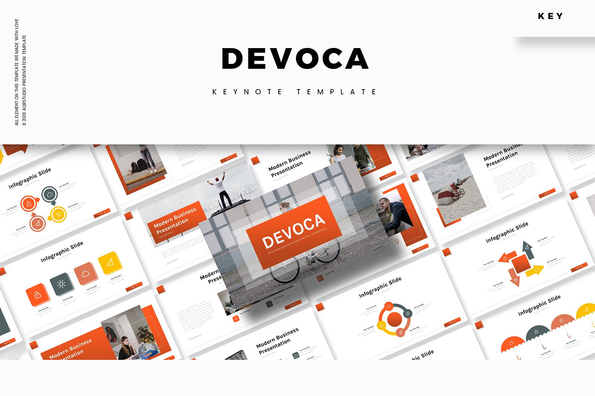 Devoca - Keynote Template in Keynote Templates - product preview 8