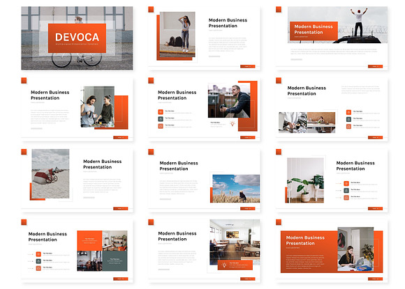 Devoca - Keynote Template in Keynote Templates - product preview 1