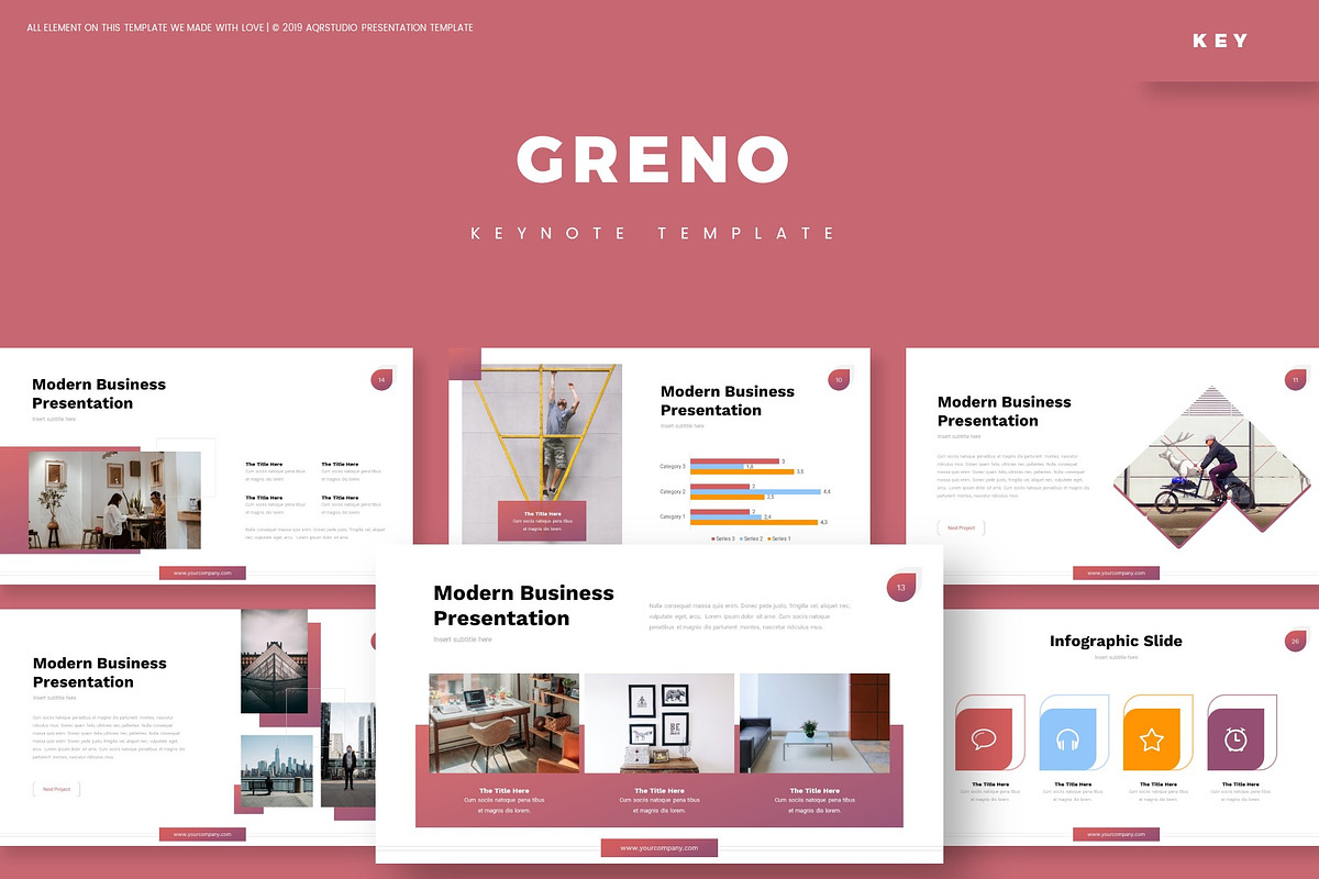 Greno - Keynote Template in Keynote Templates - product preview 8