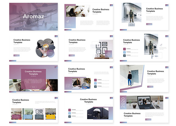 Aromaz - Keynote Template in Keynote Templates - product preview 1