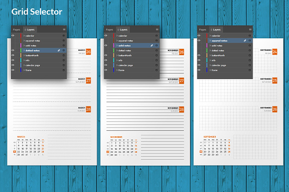 Weekly Planner 2021 (WP040-21-M) in Stationery Templates - product preview 2