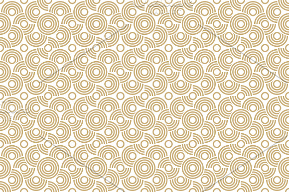 Set of art deco seamless patterns in Patterns - product preview 7