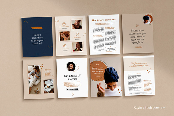 eBook duopack / CANVA, INDD in Magazine Templates - product preview 12