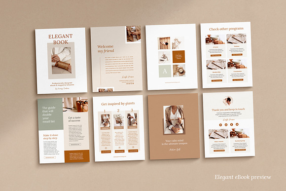 eBook duopack / CANVA, INDD in Magazine Templates - product preview 13