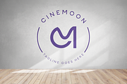 CineMoon Logo Design