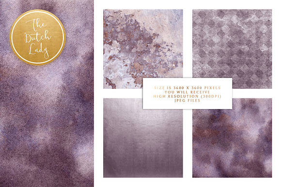 Lavender & Lilac Texture Backgrounds in Textures - product preview 1
