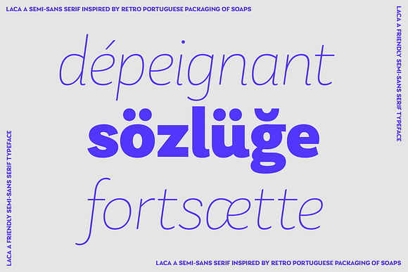 Laca in Sans-Serif Fonts - product preview 19