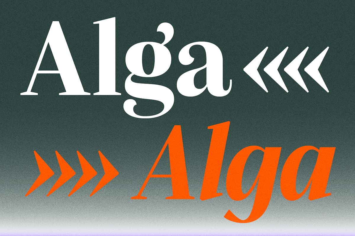 Alga in Display Fonts - product preview 8